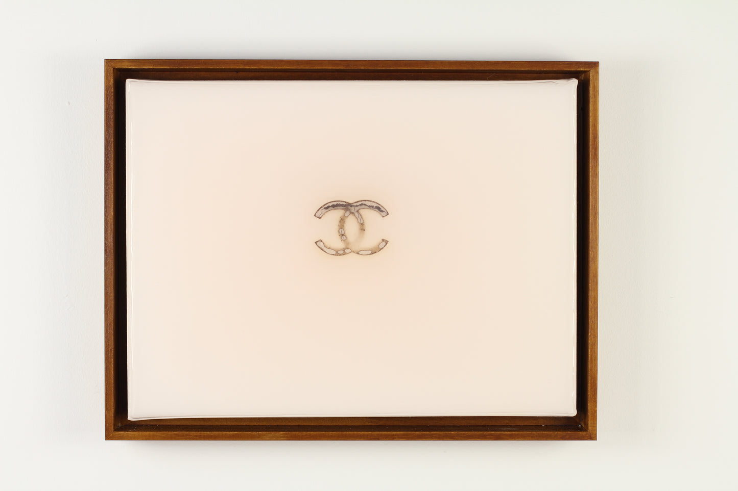 CHANEL | 2020 | Epoxy Resin on  burned Canvas | 30 cm x 40 cm | Original - Edition 1