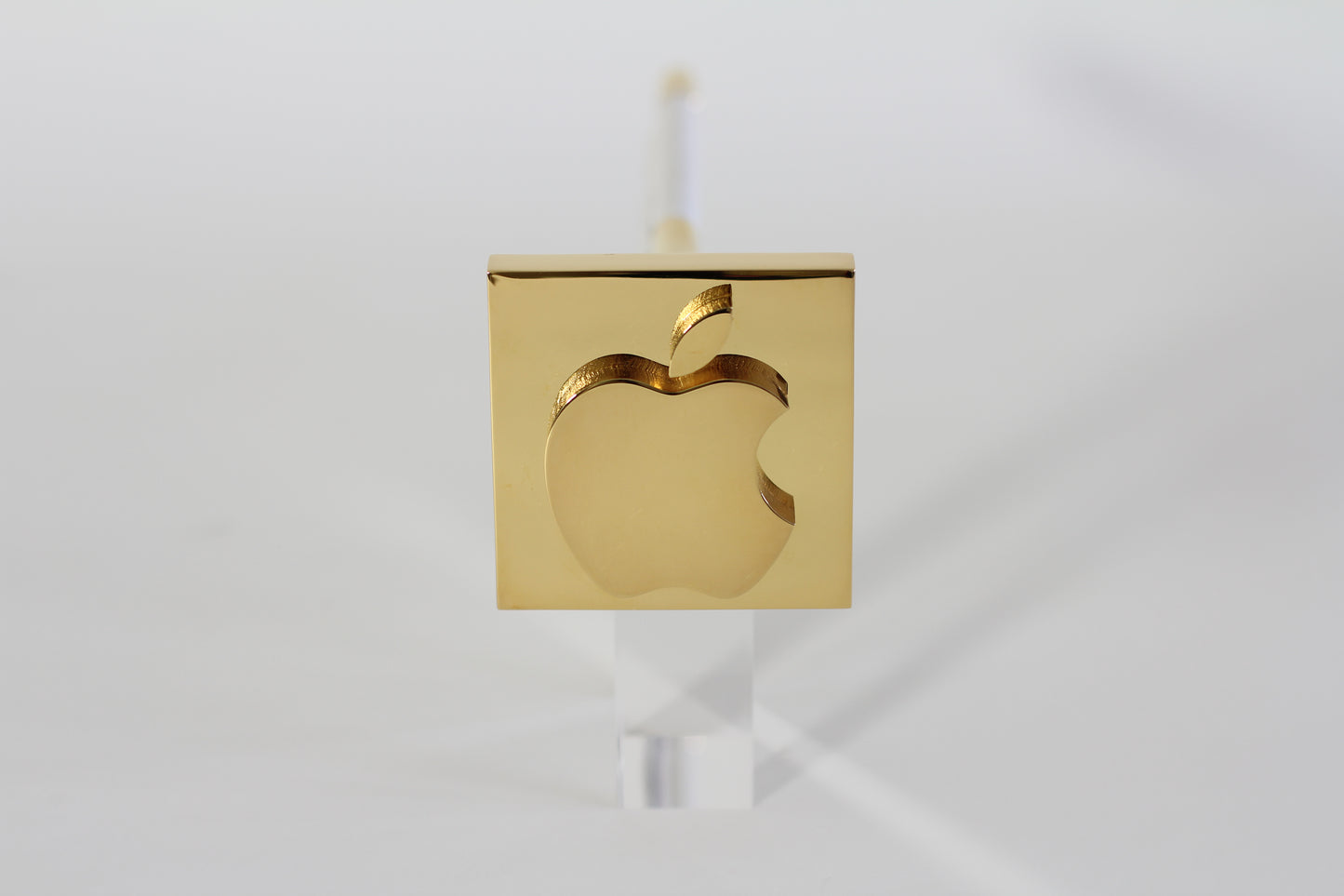 APPLE Branding Iron | 2019 | 24 carat gold plated brass | Original - Edition of 40